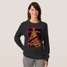I Kärlek Paris i Las Vegas Women's T-Shirts