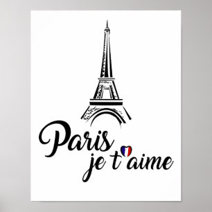 I Kärlek Paris Je t'aime Poster