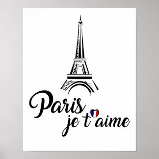 I Kärlek Paris Je t'aime Poster