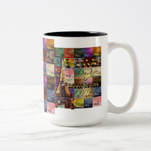 I Kärlek Paris - Kaffe-, Tea Mugg, Kopp