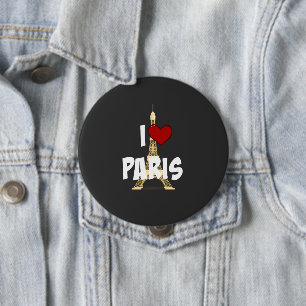 I Kärlek Paris Knapp