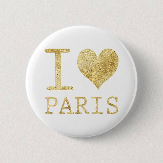 I Kärlek Paris Knapp (Framsida)