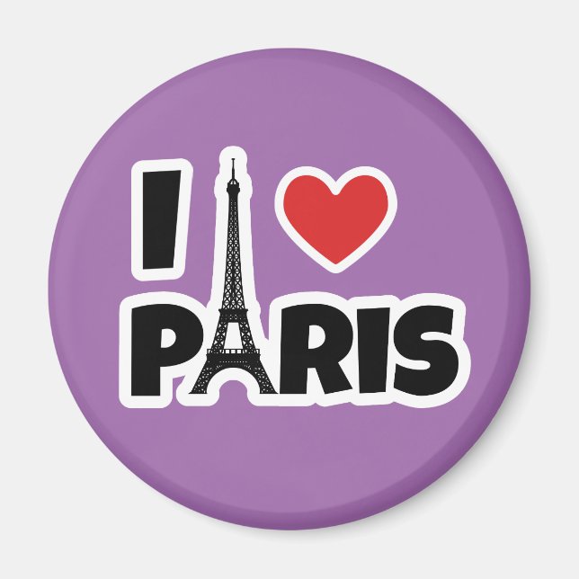 I kärlek Paris Magnet (Framsidan)