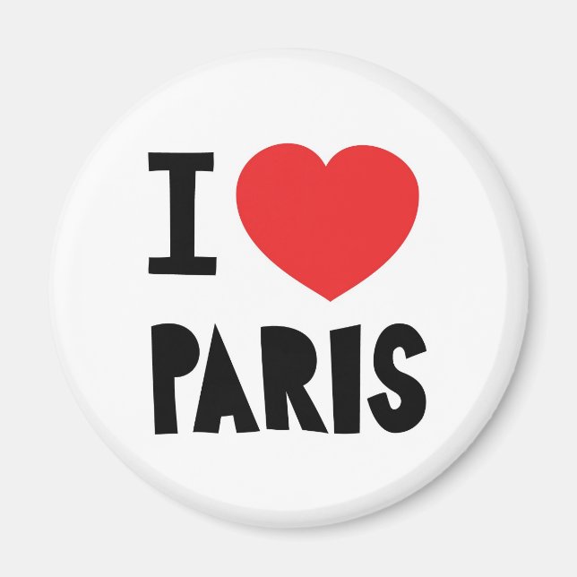 I kärlek Paris Magnet (Framsidan)