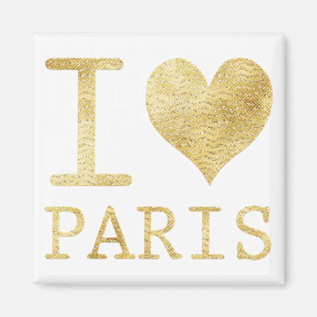 I Kärlek Paris Magnet (Framsidan)
