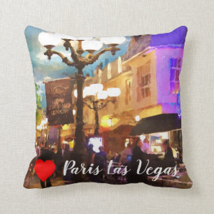 I Kärlek Paris, men bara i Las Vegas Dekorativ ku Kudde