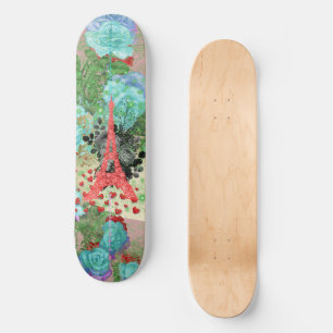 I Kärlek Paris Mini Skateboard Bräda 18,5 Cm