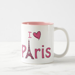 I Kärlek Paris Mugg