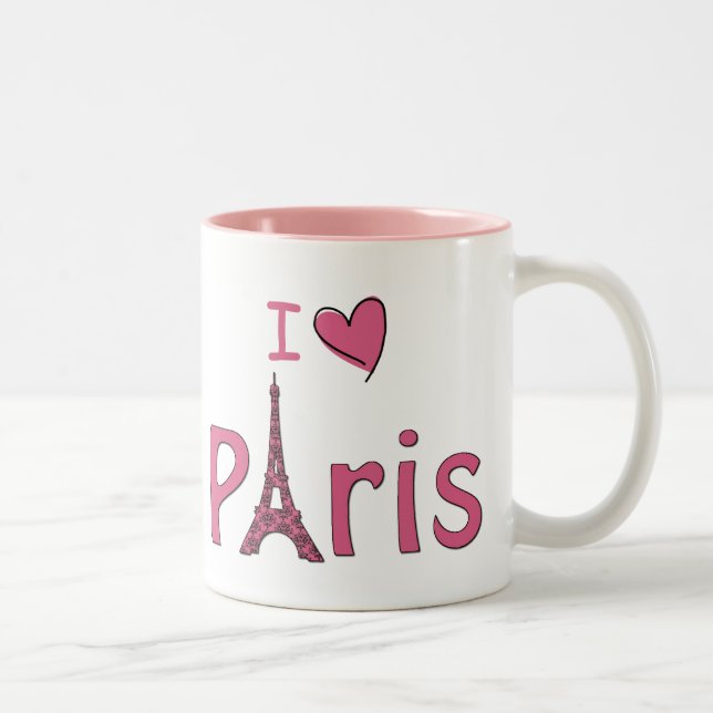 I Kärlek Paris Mugg (Höger)