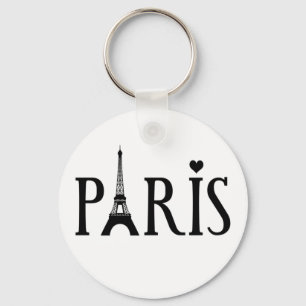 I Kärlek Paris Nyckelring