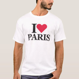I Kärlek Paris, Romantic Travel-Inspired Paris T Shirt
