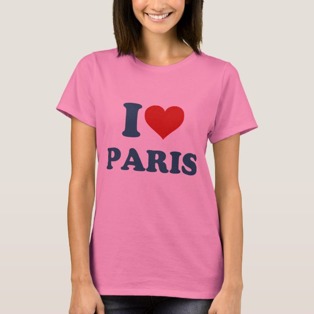 I Kärlek Paris Tee (Framsida)