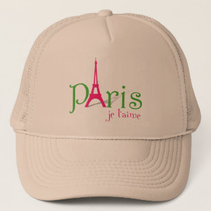 I kärlek Paris Truckerkeps