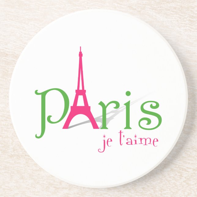 I kärlek Paris Underlägg Sandsten (Framsidan)