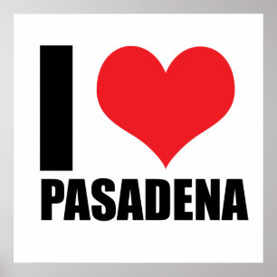 I kärlek Pasadena Poster