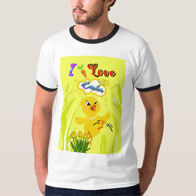 I KÄRLEK PÅSK T SHIRT (Framsida)