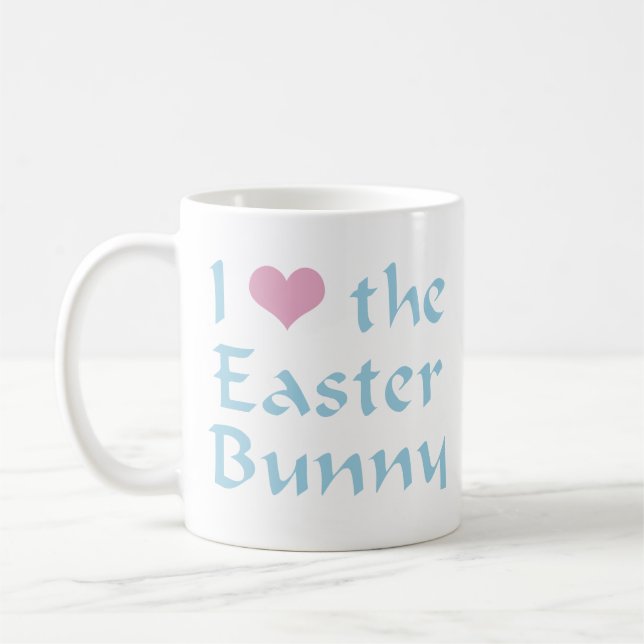 I KÄRLEK PÅSKHARN KAFFEMUGG (Vänster)