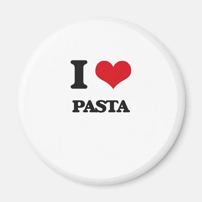 I Kärlek Pasta Magnet (Framsidan)