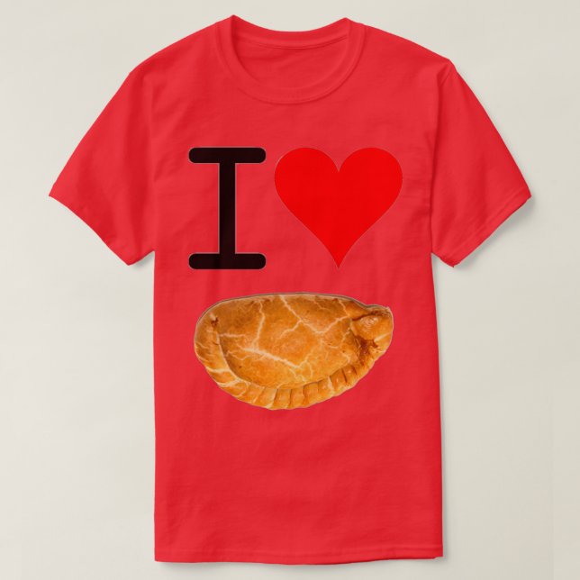 I Kärlek Pasties  T Shirt (Design framsida)