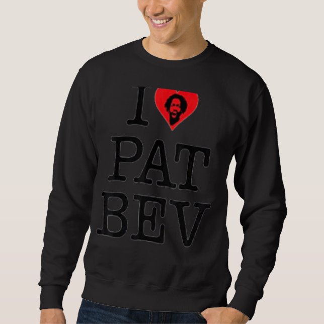 I Kärlek Pat Bev 11 Lång Ärmad Tröja (Framsida)