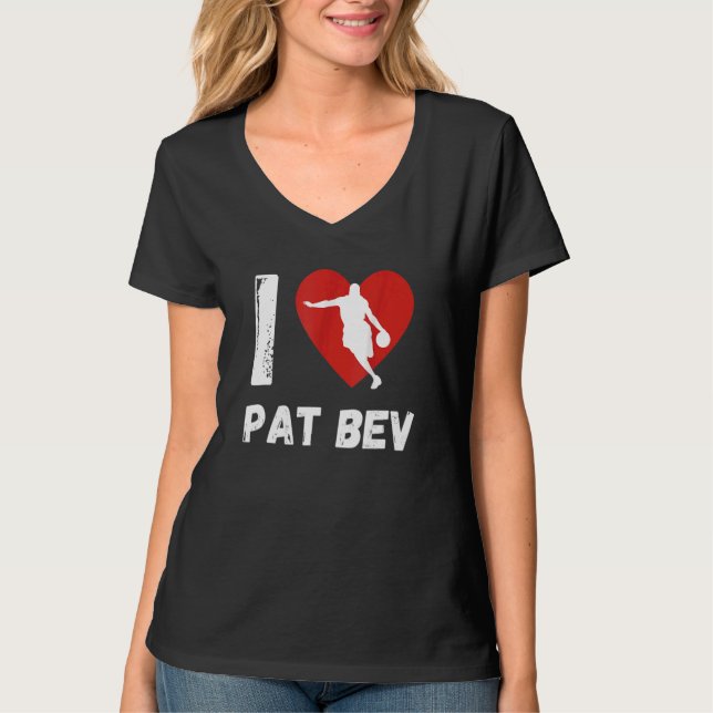 I Kärlek Pat Bev 1 T Shirt (Framsida)