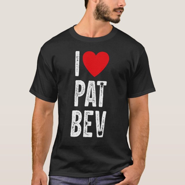 I Kärlek Pat Bev 23 T Shirt (Framsida)