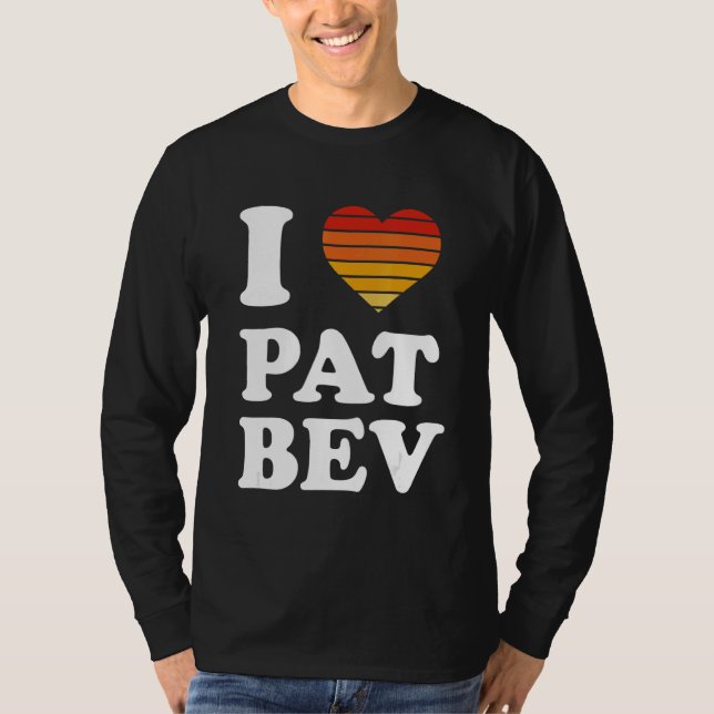 I Kärlek Pat Bev 2 T Shirt (Framsida)