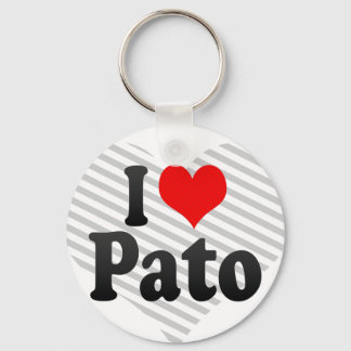 I kärlek Pato Nyckelring