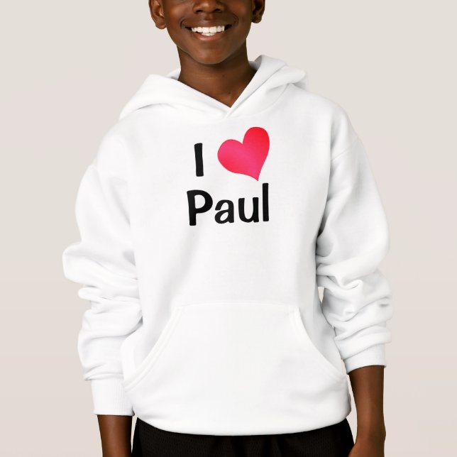 I Kärlek Paul Tee Shirt (Framsida)