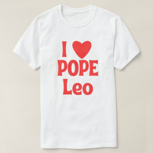 I Kärlek, påve Leo, historiskt första amerikanske T Shirt