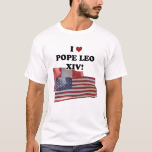 I Kärlek påve Leo XIV! T Shirt