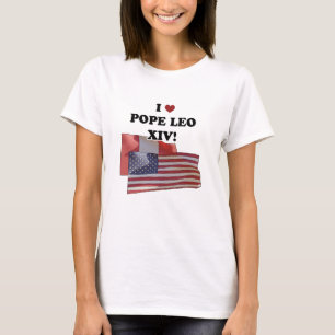 I Kärlek påve Leo XIV! T Shirt