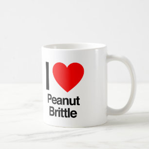 i kärlek peanut brittle kaffemugg