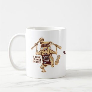 I KÄRLEK PEANUT BUTTER KAFFEMUGG