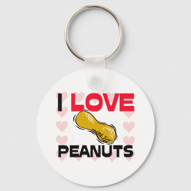 I Kärlek Peanuts Nyckelring (Framsida)