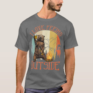 I Kärlek Peeing utanför den funktionella päronberg T Shirt