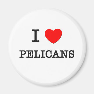 I Kärlek PELICANS Magnet