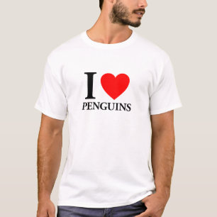 I Kärlek Penguins Tee Shirt