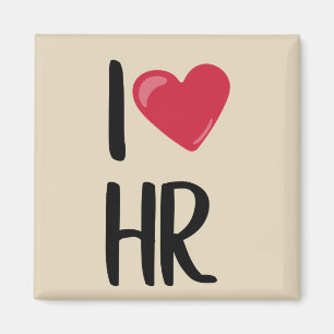 I Kärlek Personal HR Magnet