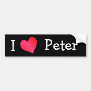I Kärlek Peter Bildekal