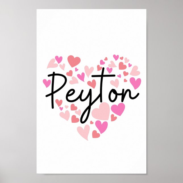 I kärlek Peyton Poster (Framsidan)