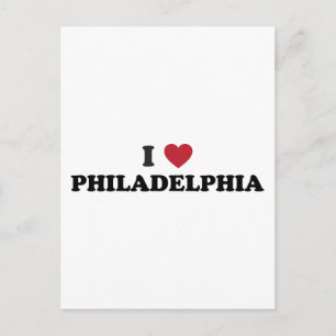 I Kärlek Philadelphia Pennsylvania Vykort