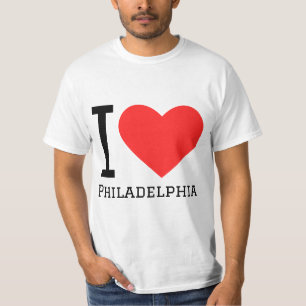 I kärlek Philadelphia T Shirt