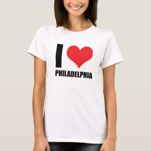 I kärlek Philadelphia T Shirt