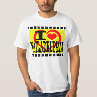 I kärlek Philadelphia Tee Shirt