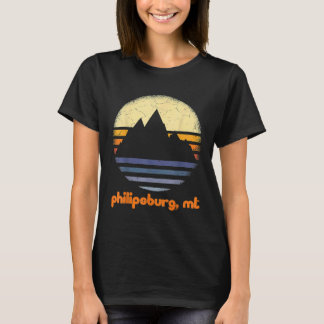 I Kärlek Philipsburg Montana Rocky mountains Hikin T Shirt