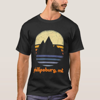 I Kärlek Philipsburg Montana Rocky mountains Hikin T Shirt