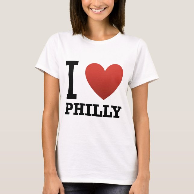 i-kärlek-philly tee (Framsida)