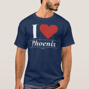 I Kärlek Phoenix Arizona T Shirt