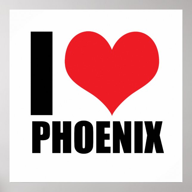 I kärlek Phoenix Poster (Framsidan)
